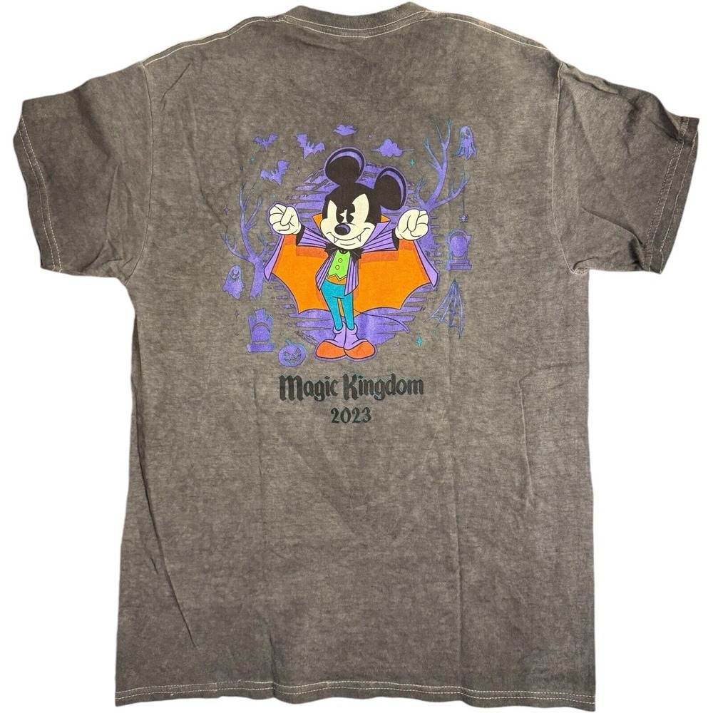 Disney‎ World 2023 Mickey's Not So Scary Halloween Party T-Shirt Black • Medium